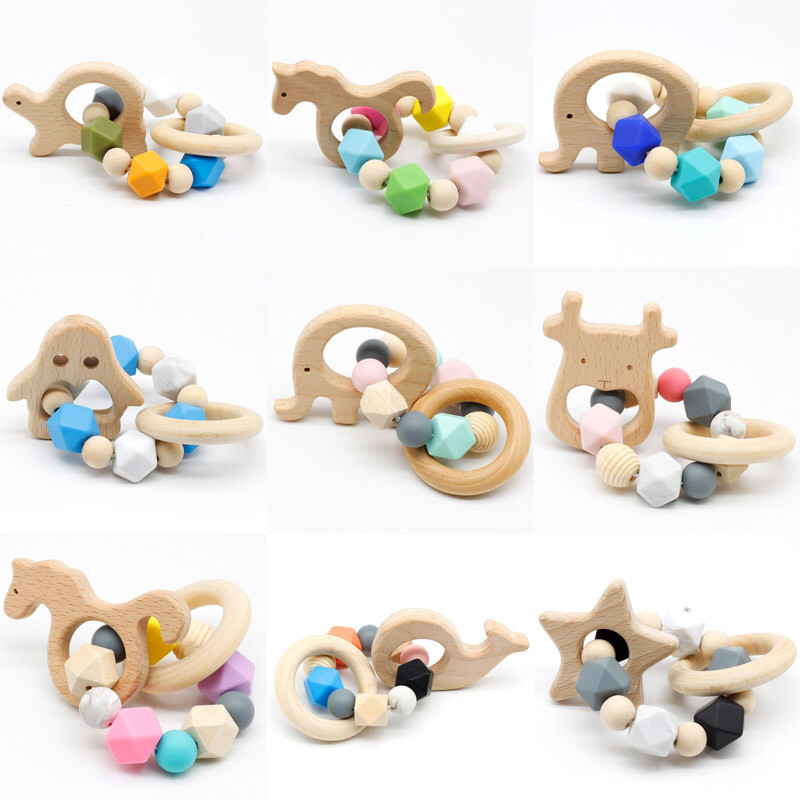teething animals for babies